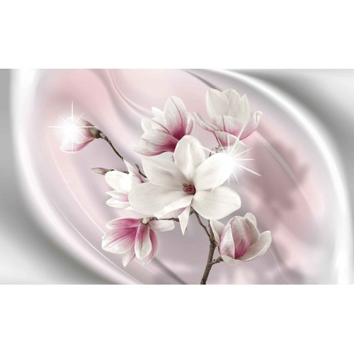 Flori de magnolie - fototapet