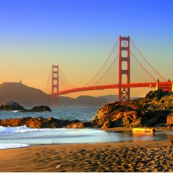 Baker Beach - fototapet vlies