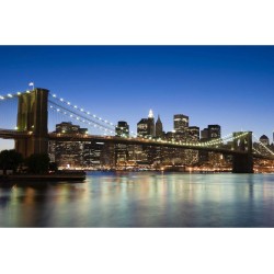 Brooklyn Bridge in New York - fototapet vlies