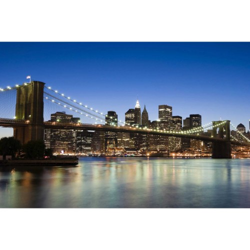 Brooklyn Bridge in New York - fototapet vlies