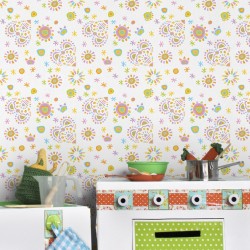 Design cu inimioare - fototapet vlies