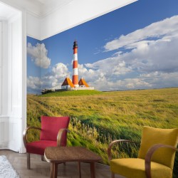 Farul din Schleswig-Holstein - fototapet vlies