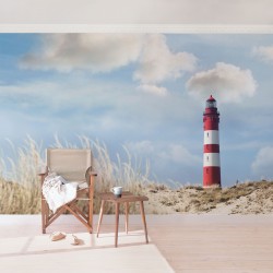 Farul drintre dune - fototapet vlies