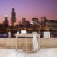 Linia cerului in Chicago - fototapet vlies