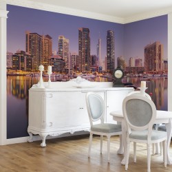 Linia cerului in Dubai - fototapet vlies