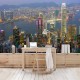 Linia cerului in Hong Kong - fototapet vlies