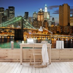 Panorama Manhattan - fototapet vlies