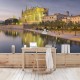Reflexia Catedralei din Mallorca - fototapet vlies