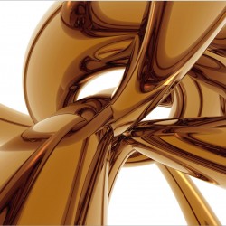Fototapet 3d stralucirea aurie