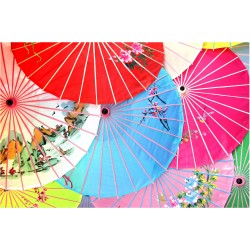 Umbrelele chinezesti - fototapet vlies