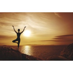 Yoga - fototapet vlies