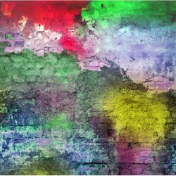 Zid de caramizi color - fototapet vlies