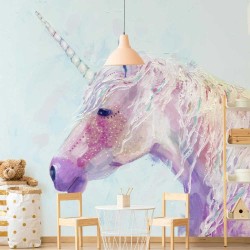 Unicornul - fototapet copii