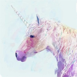 Unicornul - fototapet copii