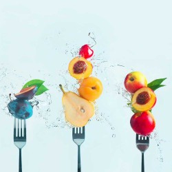 Fototapet bucătărie - Salată de fructe
