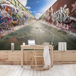 Graffiti - fototapet vlies