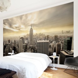 Manhattan la apus - fototapet vlies
