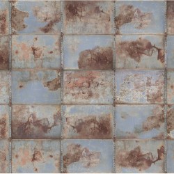 Metal Industrial Shabby - fototapet vlies