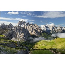 Panorama Alpilor italieni - fototapet vlies