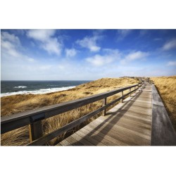 Promenada in Marea Nordului - fototapet vlies