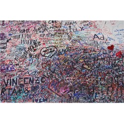 Romeo & Julieta in Graffiti - fototapet vlies