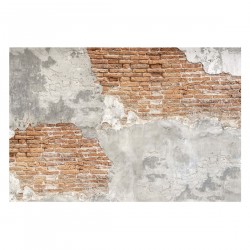 Zid de caramizi Shabby - fototapet vlies
