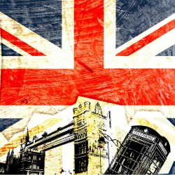 Aceasta este Londra! - fototapet vlies