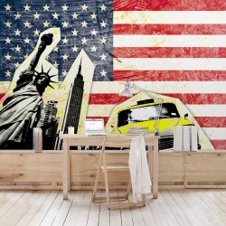 Acesta este New York! - fototapet vlies