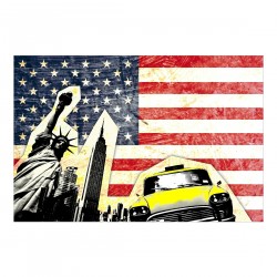 Acesta este New York! - fototapet vlies