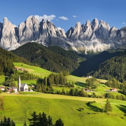Alpii italieni - fototapet vlies