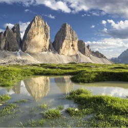 Alpii Dolomiti - fototapet vlies