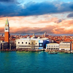 Amurg in Venetia - fototapet vlies