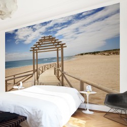 Carare inspre mare in Andaluzia - fototapet vlies