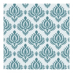 Decor baroc turcoaz - fototapet vlies