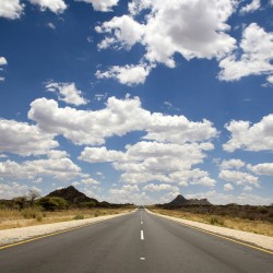 Drumul Route 66 - fototapet vlies