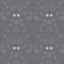 Model floral romantic - fototapet vlies