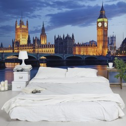 Noaptea in Londra - fototapet vlies