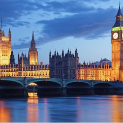 Noaptea in Londra - fototapet vlies