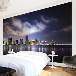 Noaptea in Miami - fototapet vlies