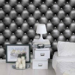 Pielea neagra Chesterfield - fototapet vlies