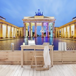 Poarta Brandenburg - fototapet vlies