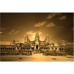 Templu in stil vintage - fototapet vlies