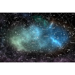 Harta galaxiei - fototapet vlies