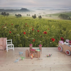 Primavară în Toscana - fototapet vlies