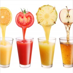 Fototapet bucătărie - Sucuri sănătoase de fructe și legume