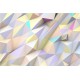 Fototapet triunghiuri geometrice pastelate în 3D